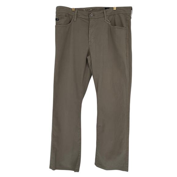 AG The Protégé Straight Leg Khaki Twill Pants Men's Jeans Size W36 x L34 - Picture 1 of 10